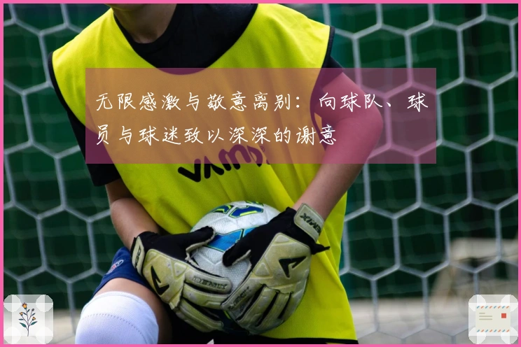 无限感激与敬意离别：向球队、球员与球迷致以深深的谢意